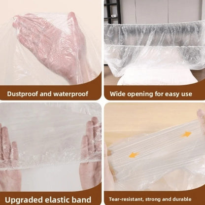 Fundas Antipolvo Desechables Transparentes Impermeables Grandes