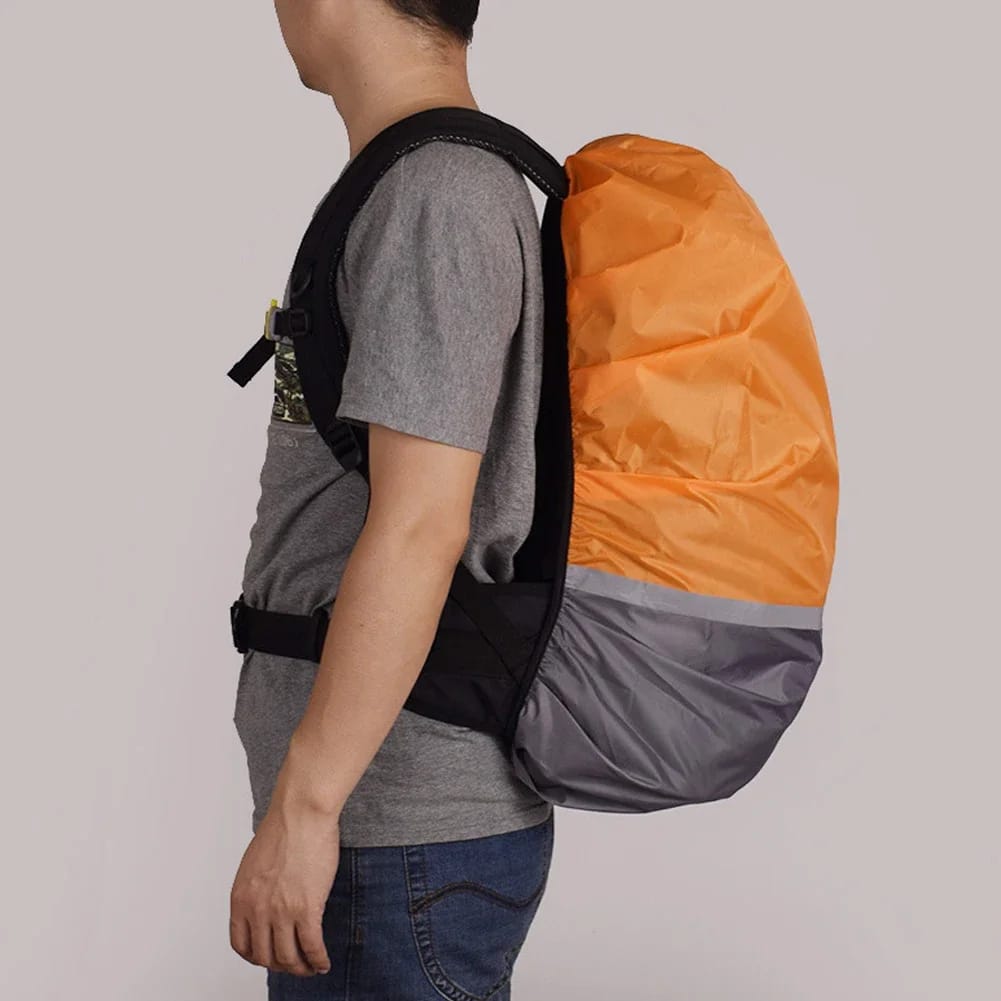 Funda Mochila Impermeable Con Reflectante Para Ciclismo Y Trekking