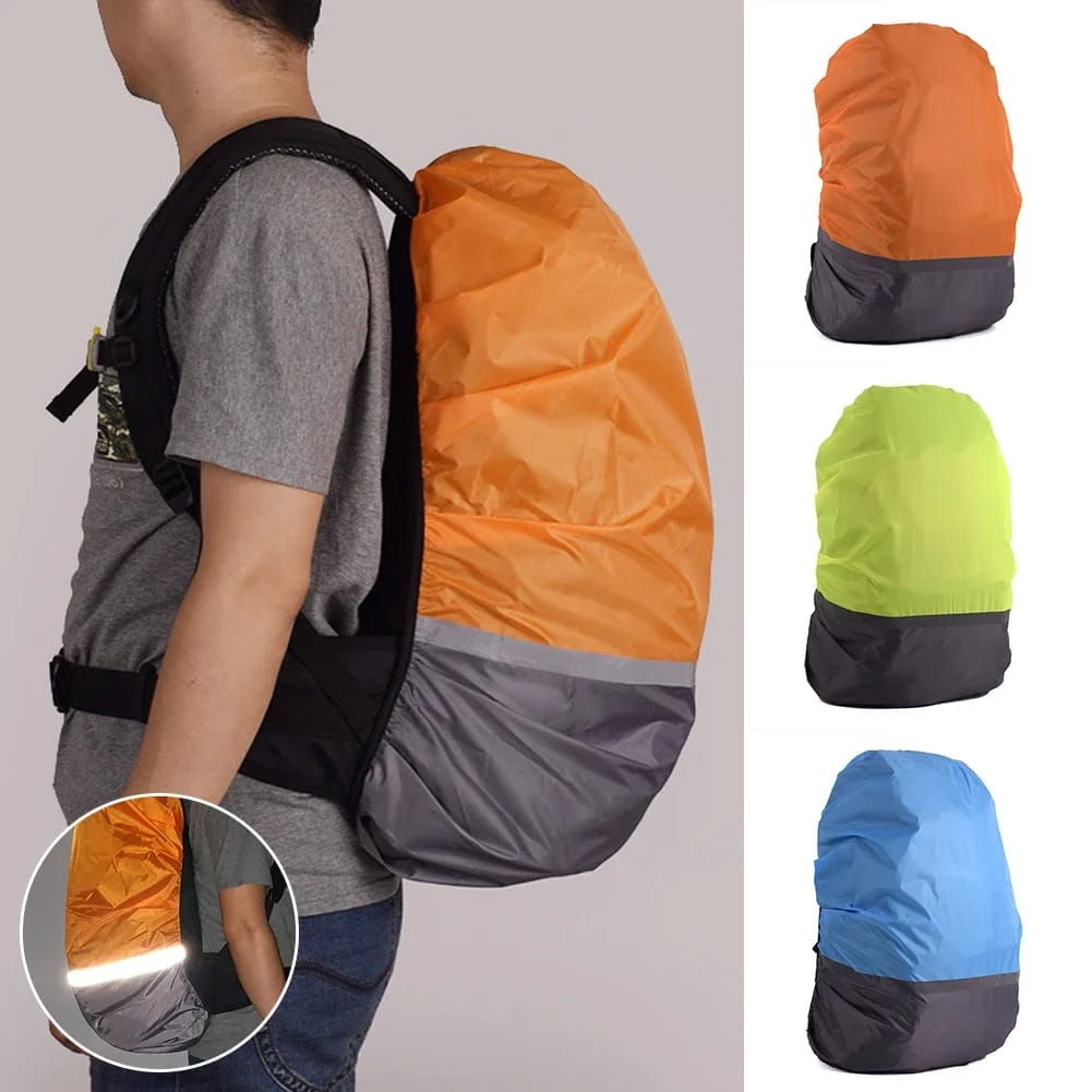 Funda Mochila Impermeable Con Reflectante Para Ciclismo Y Trekking