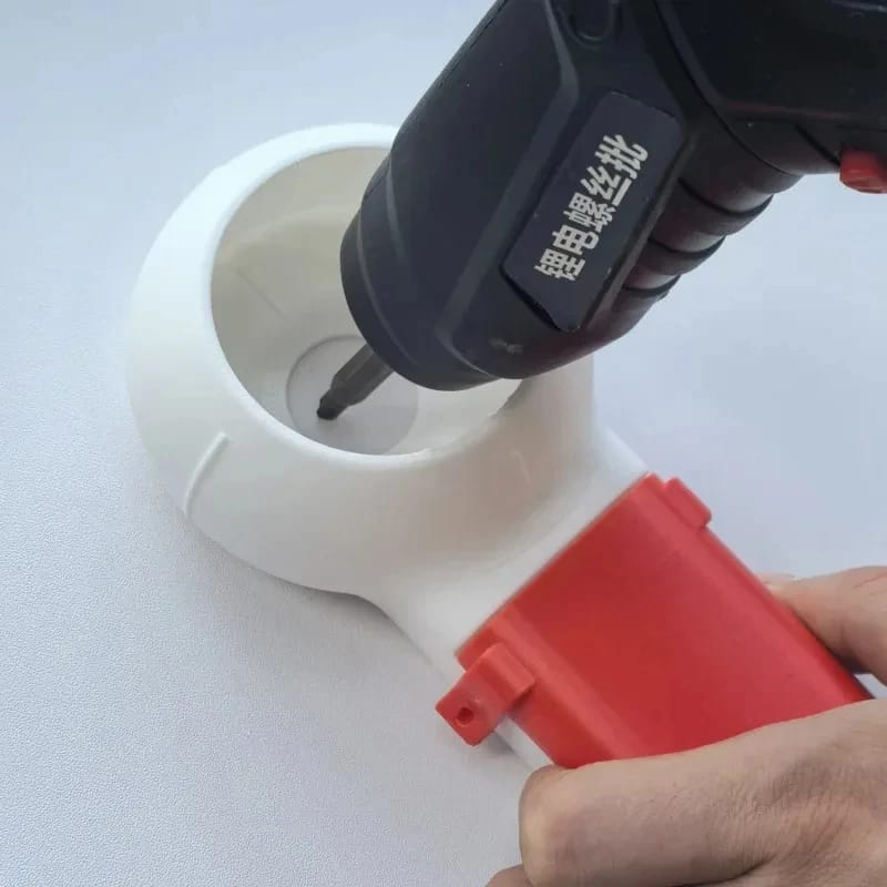 Colector De Polvo Para Taladro Rotativo Con Tapa De Cenizas