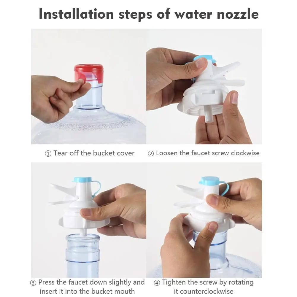 Soporte Plegable Para Garrafón De Agua Con Grifo Manual