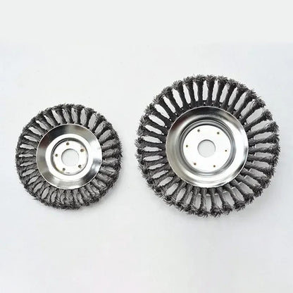 Cabezal De Cepillo De Alambre De Acero Para Desbrozadora