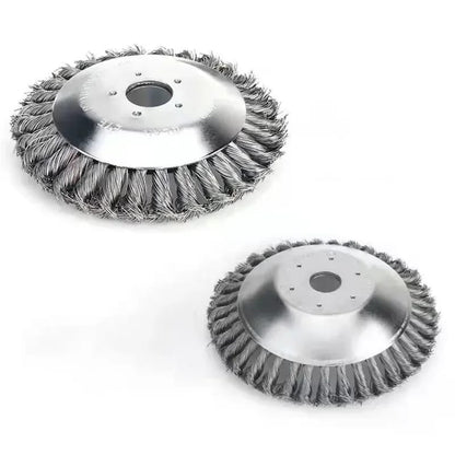 Cabezal De Cepillo De Alambre De Acero Para Desbrozadora