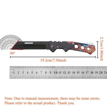 Cuchillo Plegable De Acero Inoxidable Para Pelar Frutas