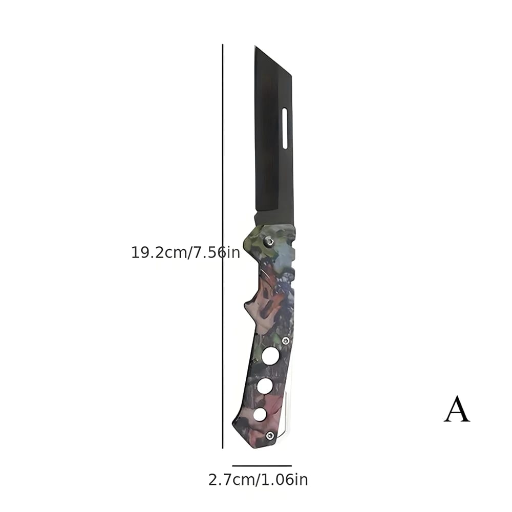 Cuchillo Plegable De Acero Inoxidable Para Pelar Frutas