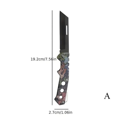 Cuchillo Plegable De Acero Inoxidable Para Pelar Frutas