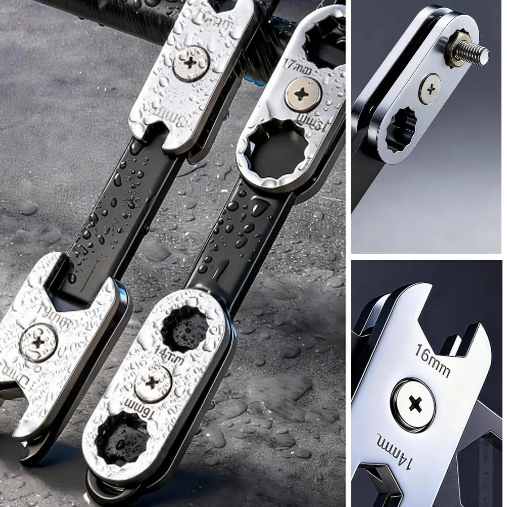 Llave Torx Universal 8 En 1 Rotativa 360° Para Mecánica