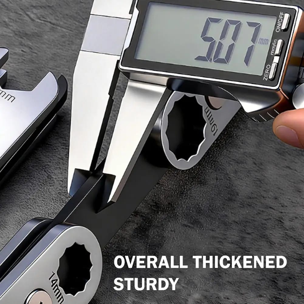 Llave Torx Universal 8 En 1 Rotativa 360° Para Mecánica