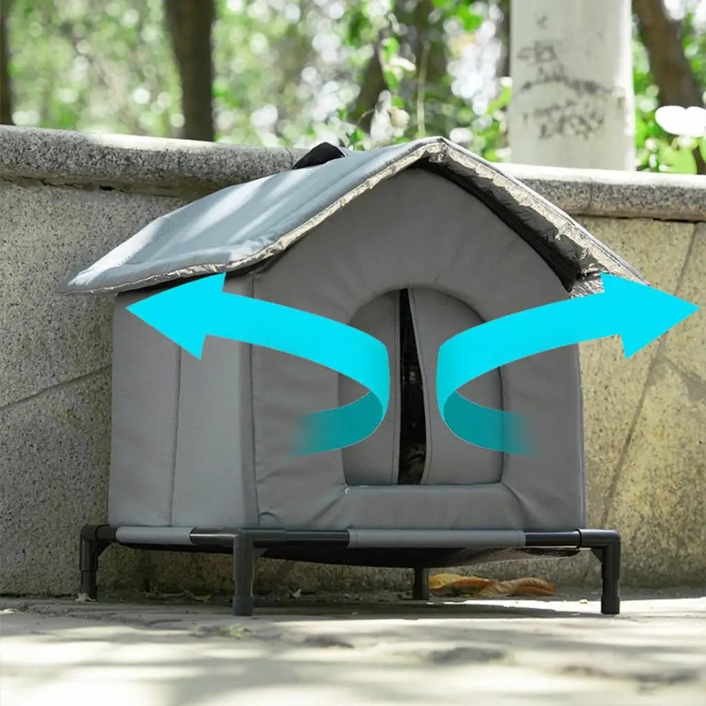Casa Para Gatos De Exterior Térmica E Impermeable Para Invierno