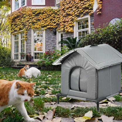 Casa Para Gatos De Exterior Térmica E Impermeable Para Invierno
