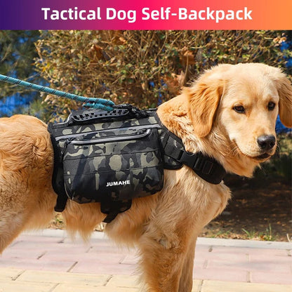 Arnés Mochila Reflectante Para Perros Medianos Y Grandes