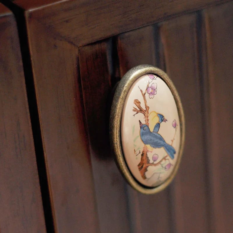 Tiradores De Cerámica Para Gabinetes, Armarios Y Muebles TV