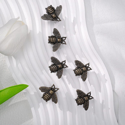 Tiradores Retro De Metal En Forma De Abeja Para Cajones