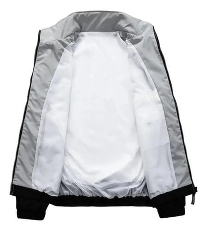 Campera hombre nylon verde