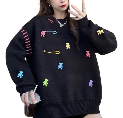 Buzo dama hilo Clips de Colores