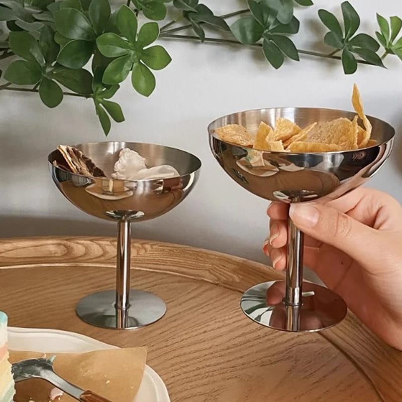 Copa SM Acero Inoxidable Premium Bebidas Helados
