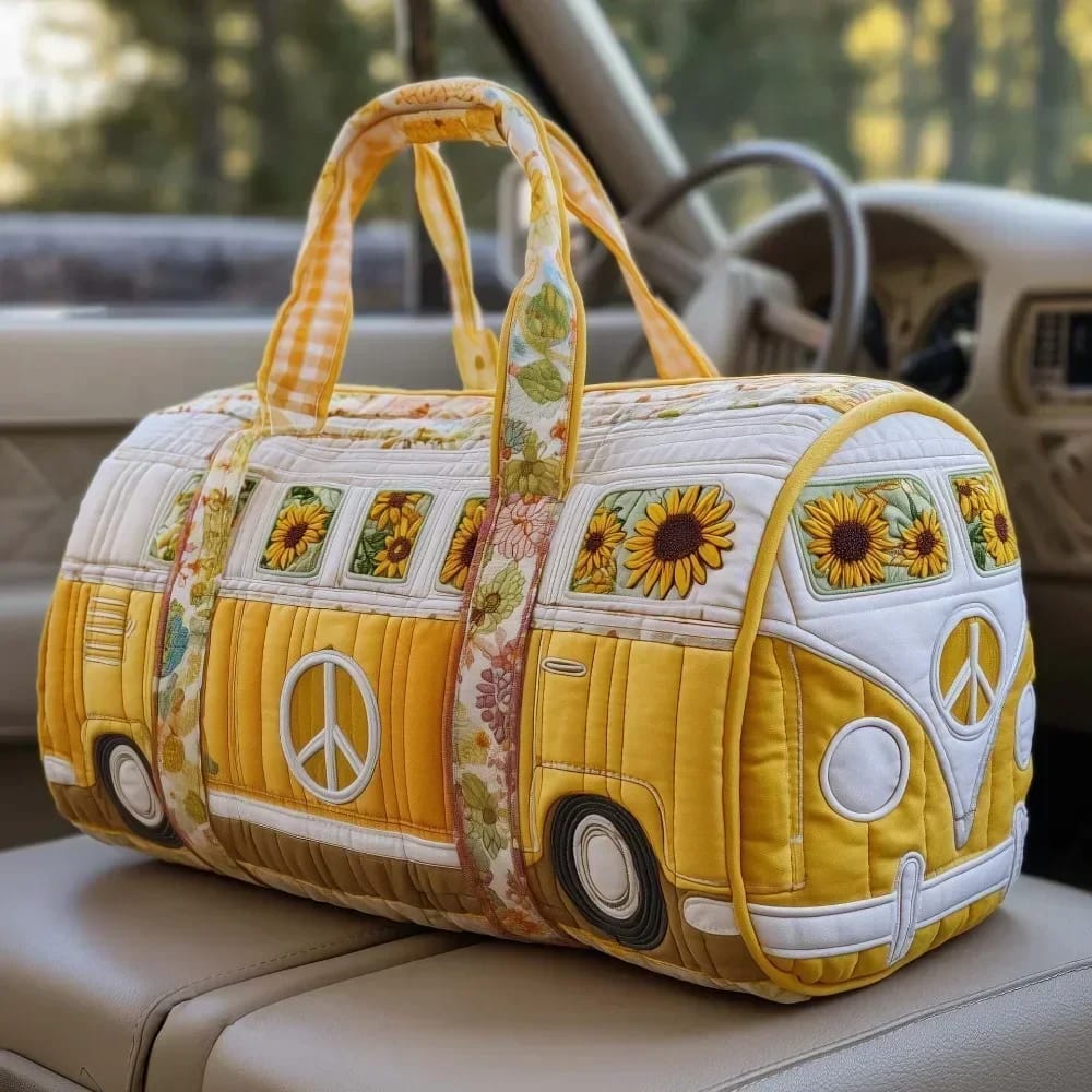 Bolso de Viaje Acolchado con Correa Ajustable y Gran Capacidad. Diseño 3D Acolchado. Ideal como Bolso de Mano o para Viajes Cortos.