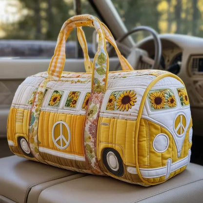 Bolso de Viaje Acolchado con Correa Ajustable y Gran Capacidad. Diseño 3D Acolchado. Ideal como Bolso de Mano o para Viajes Cortos.