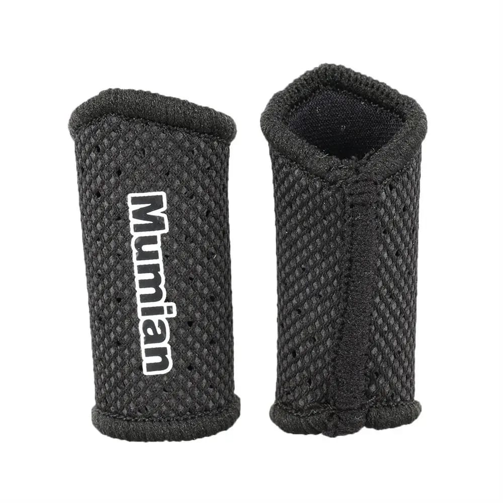 Par de Protectores de Dedo Elásticos Transpirables. Soporte y protección para deportes (básquet, vóley) y gaming móvil.
