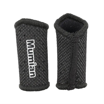 Par de Protectores de Dedo Elásticos Transpirables. Soporte y protección para deportes (básquet, vóley) y gaming móvil.