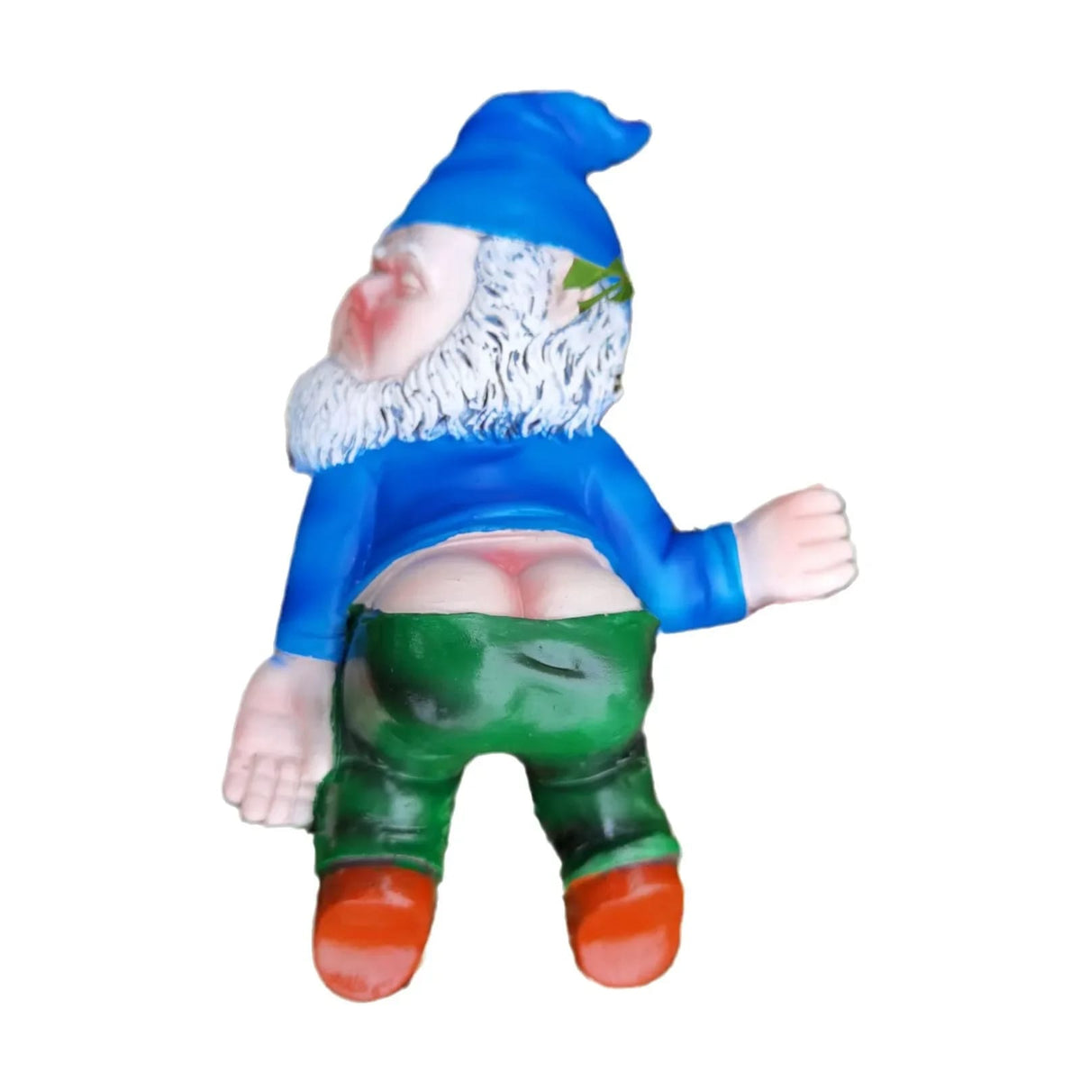 Gnomos de Jardín Borrachos de 15cm: Estatuas Divertidas de Resina para Decoración del Hogar. Adornos Caprichosos para Interior y Exterior de EcoResina Resistente al Clima.