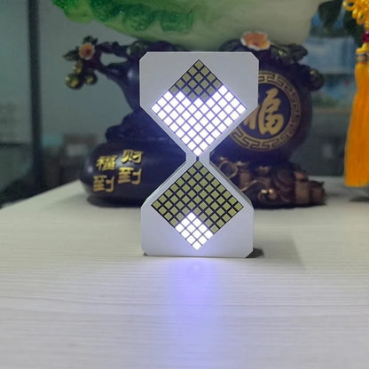 Reloj de Arena Electrónico LED Cyber Style con Temporizador Digital de 1-30 Minutos y Sensor de Gravedad. Decoración Tecnológica para Hogar.