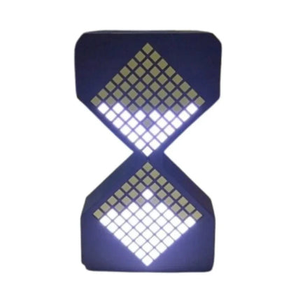 Reloj de Arena Electrónico LED Cyber Style con Temporizador Digital de 1-30 Minutos y Sensor de Gravedad. Decoración Tecnológica para Hogar.