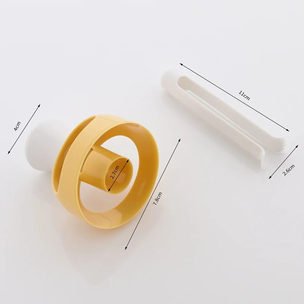 Molde y cortador creativo para donas DIY. Utensilio de cocina para repostería, postres, pastelería y chocolate. Herramienta de horneado y decoración.