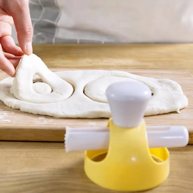 Molde y cortador creativo para donas DIY. Utensilio de cocina para repostería, postres, pastelería y chocolate. Herramienta de horneado y decoración.