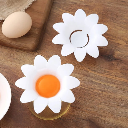 Separador de Claras y Yemas de Huevo con Diseño Floral Lindo, Utensilio de Cocina para Repostería.