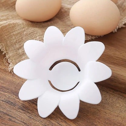 Separador de Claras y Yemas de Huevo con Diseño Floral Lindo, Utensilio de Cocina para Repostería.