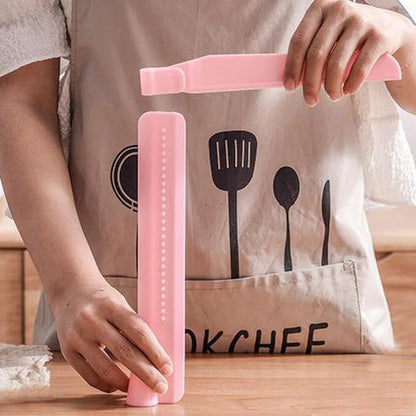 Alisador Nivelador de Tortas Ajustable de Plástico. Raspador de Crema para Repostería. Utensilio de Cocina Esencial.