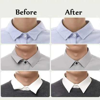 50 Almohadillas Autoadhesivas para Cuello de Camisa. Fijan, protegen y evitan deformaciones. Soporte y estilo para un cuello impecable.