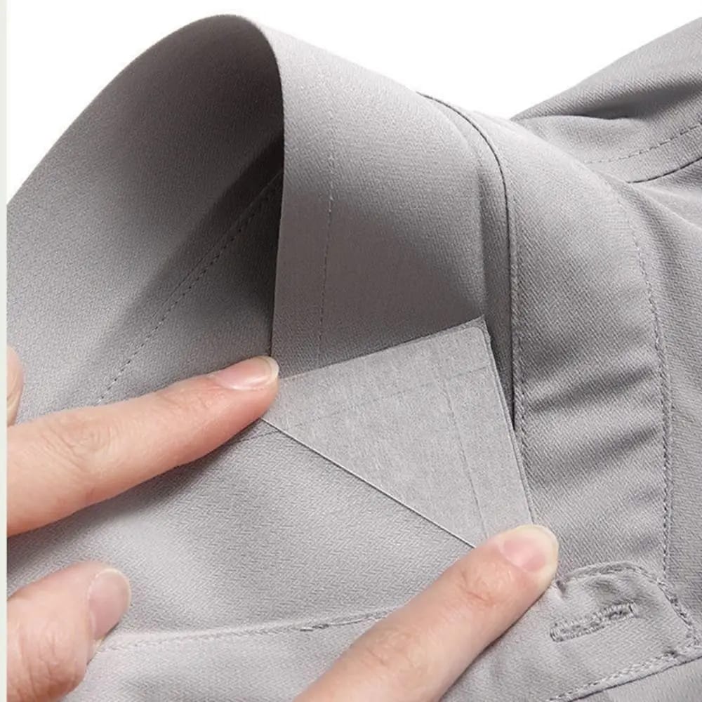 50 Almohadillas Autoadhesivas para Cuello de Camisa. Fijan, protegen y evitan deformaciones. Soporte y estilo para un cuello impecable.