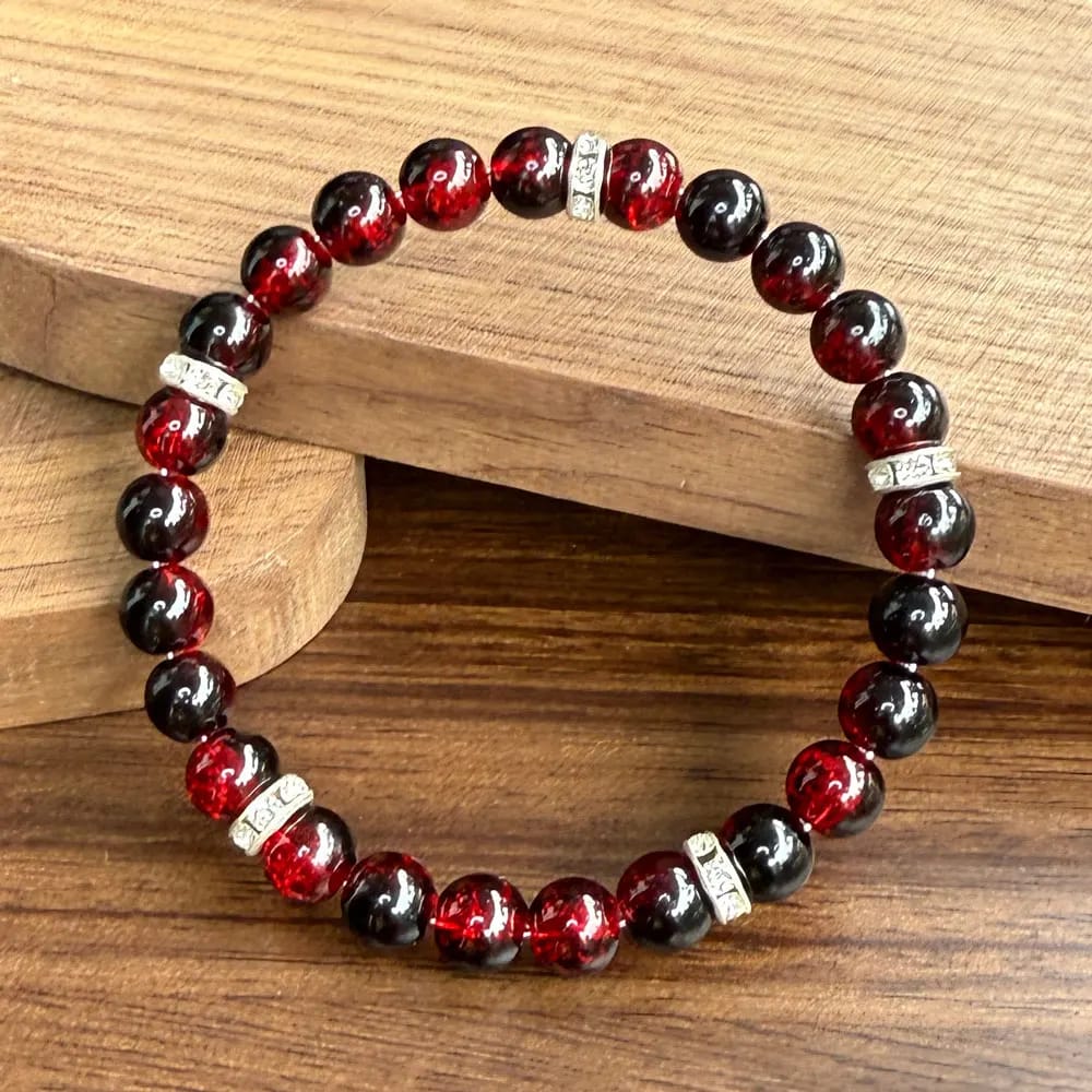 Pulsera de Cuentas Estilo Bohemio Anti-Estrés y Ansiedad, Promueve la Calma, el Equilibrio Mental y Fortalece la Comunicación.