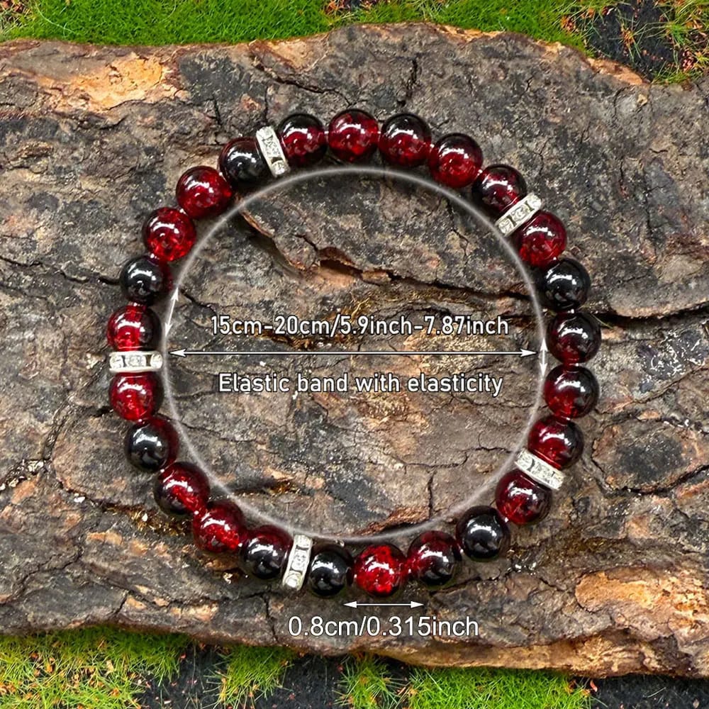 Pulsera de Cuentas Estilo Bohemio Anti-Estrés y Ansiedad, Promueve la Calma, el Equilibrio Mental y Fortalece la Comunicación.