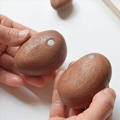 Adornos de Pared Modernos de Madera Sólida con Forma de Piedras, Estilo Nórdico, Arte Divertido, Puzzle Decorativo para el Hogar, Ideal para Descomprimir.
