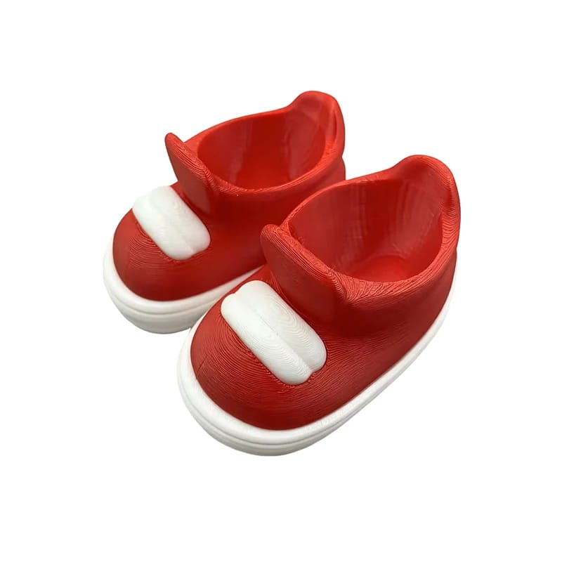 Soporte Organizador de Controles de Juego con Forma de Zapatilla, Diseño Creativo para Varios Mandos.