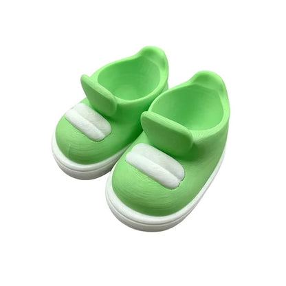 Soporte Organizador de Controles de Juego con Forma de Zapatilla, Diseño Creativo para Varios Mandos.