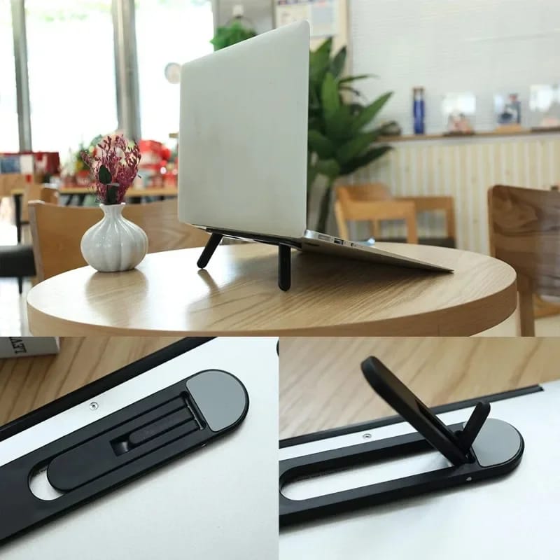 Soporte Universal para Laptop y Tablets. Compatible con MacBook Pro 13/15, MacBook Air, Lenovo, Samsung y muchos otros modelos. Último modelo.