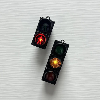 Nuevo Semáforo Magnético para Heladera, Juguete de Tráfico, Luz Peatonal Creativa y Accesorios de Decoración Magnéticos