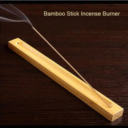 Soporte y Quemador de Incienso de Varilla de Bambú de Alta Calidad para Decoración Zen