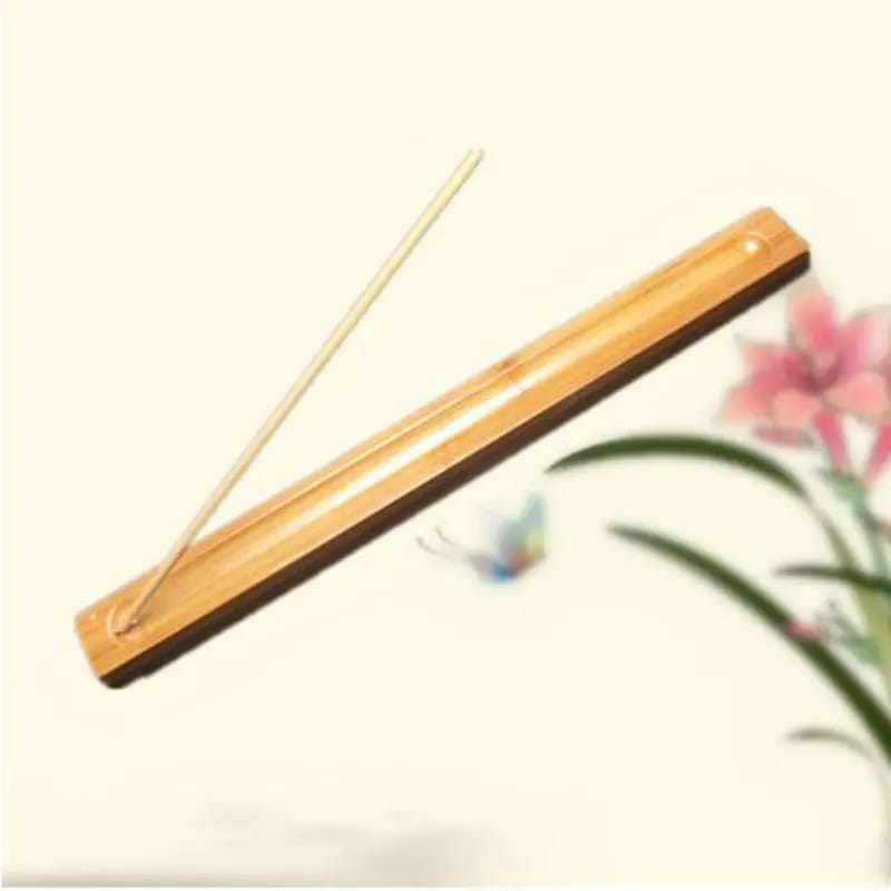 Soporte y Quemador de Incienso de Varilla de Bambú de Alta Calidad para Decoración Zen