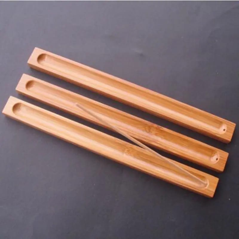 Soporte y Quemador de Incienso de Varilla de Bambú de Alta Calidad para Decoración Zen