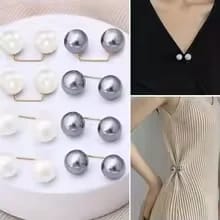 1/2/3/4 Pares de Clips Ajustables para Jeans con Perlas: Ajuste de Tobillo y Largo, Broche Anti-escote y Hebilla Multiuso.