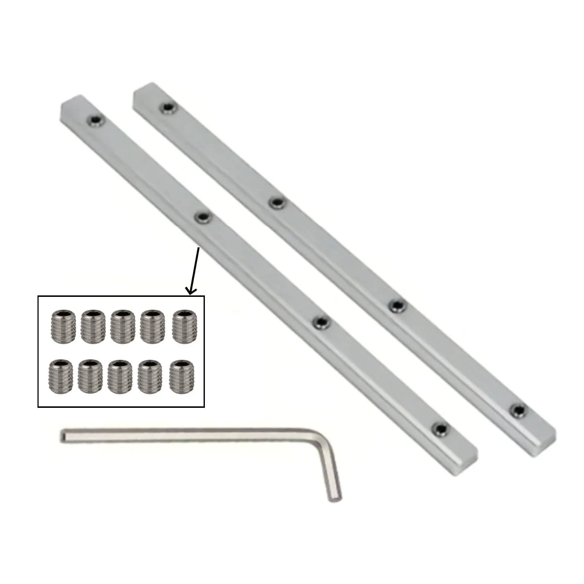 Conector de riel guía para sierra de riel, kit de unión de repuesto compatible con Makita Festool, herramienta de corte para tableros de carpintería.