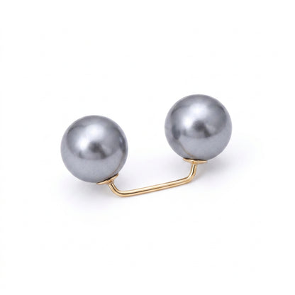 1/2/3/4 Pares de Clips Ajustables para Jeans con Perlas: Ajuste de Tobillo y Largo, Broche Anti-escote y Hebilla Multiuso.