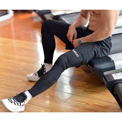 Conjunto hombre Swet short + calentador largo