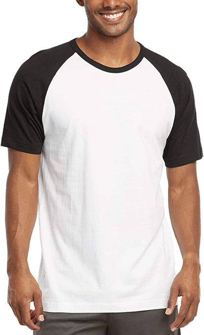 Remera hombre MC bicolor