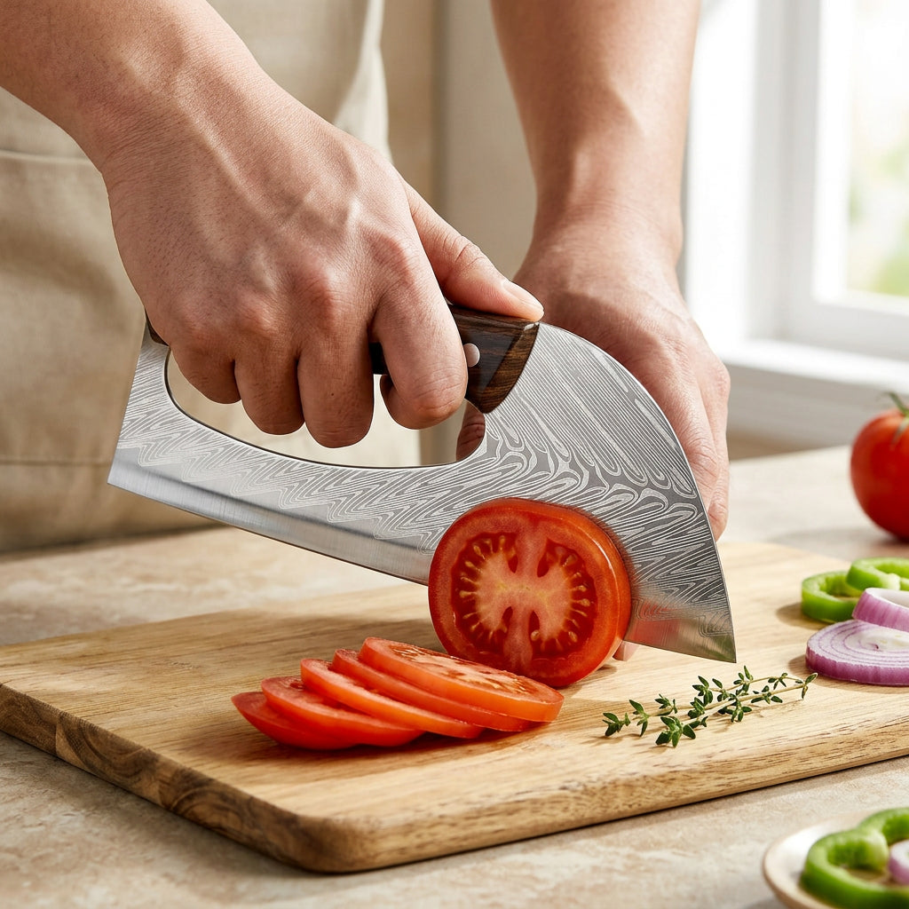 7.8inch Kitchen Knife Multifunctional Effort Saving Knives Household Chopping Knife Meat Cleaver Butcher Knife Kitchen Supplies